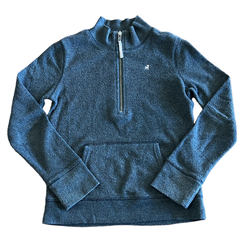 Old Navy Long Sleeve Fleece Gray Girls Large